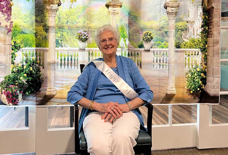 Betty Knox Celebrating her 101st birthday